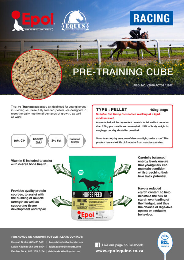 Epol Pre-Training Pellet 40Kg - Image 3