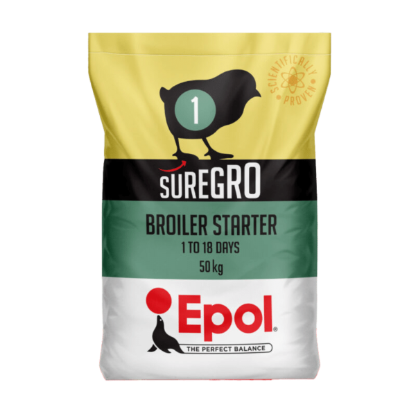 Suregro Broiler Starter Crumbs 50Kg